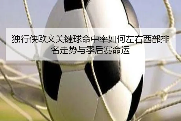 独行侠欧文关键球命中率如何左右西部排名走势与季后赛命运